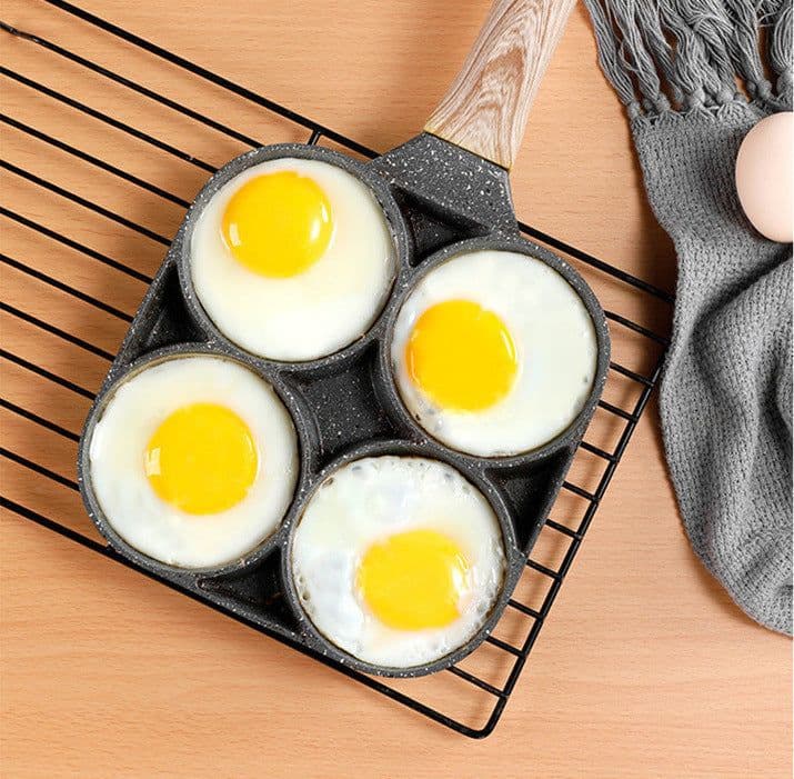 image-Non-stick Egg Dumpling Pan Breakfast Egg Burger Frying Pan