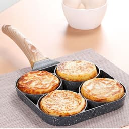 image-Non-stick Egg Dumpling Pan Breakfast Egg Burger Frying Pan