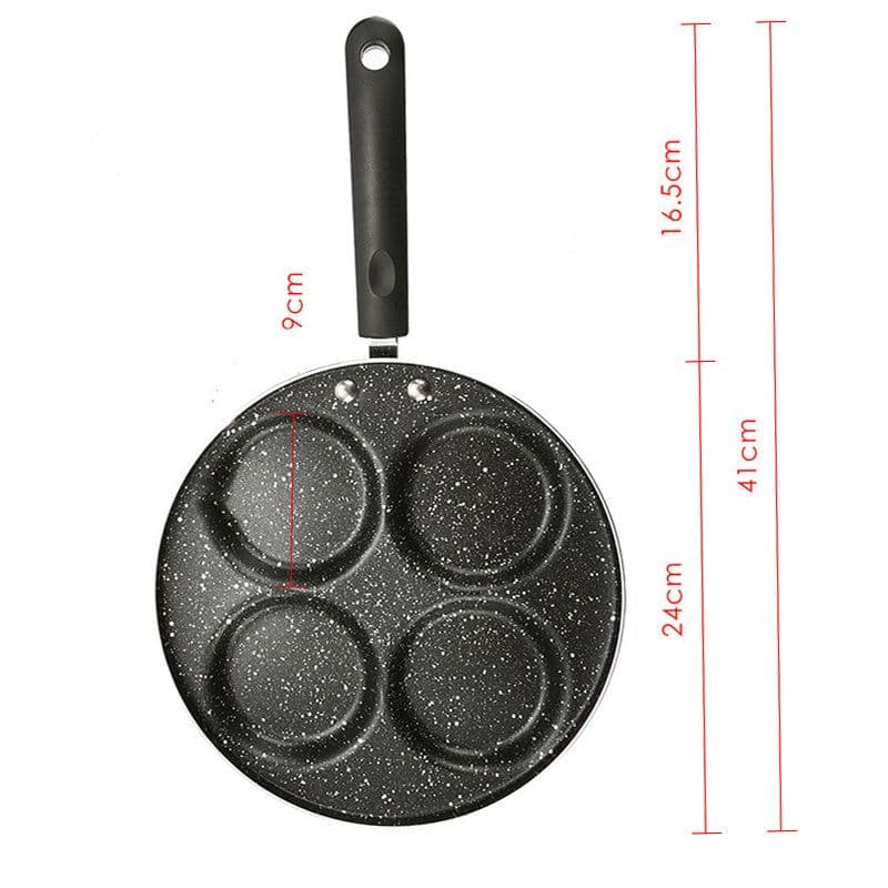 image-Non-stick Egg Dumpling Pan Breakfast Egg Burger Frying Pan