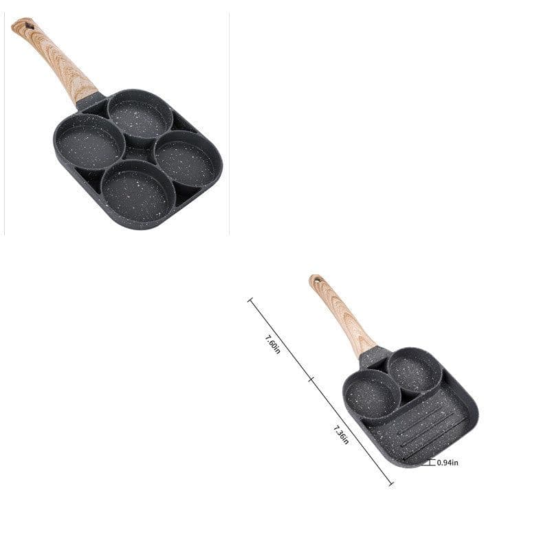 image-Non-stick Egg Dumpling Pan Breakfast Egg Burger Frying Pan