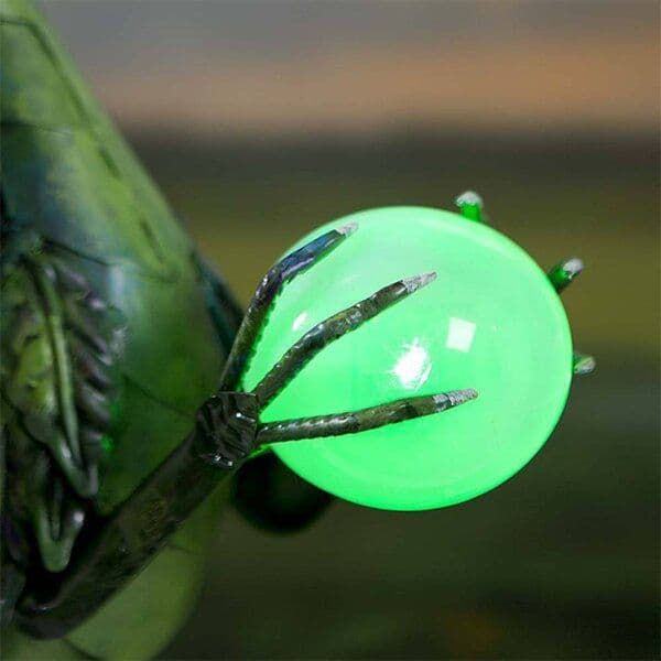 image-Resin Gardening Flying Dragon Holding A Ball Statue For Garden Decorations Gardening Decoration Art Crafts Home Ornaments