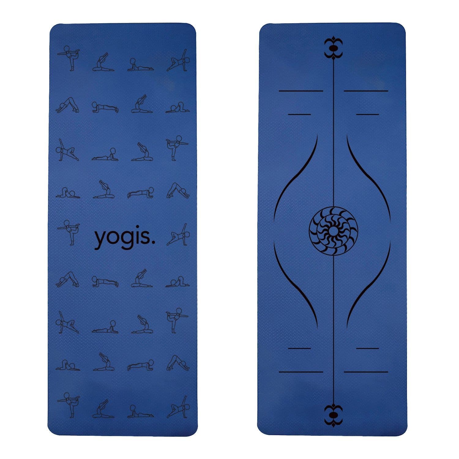 image-Yoga Mat Posture Line Non-slip Custom Fitness Mat For Beginners Plank Support