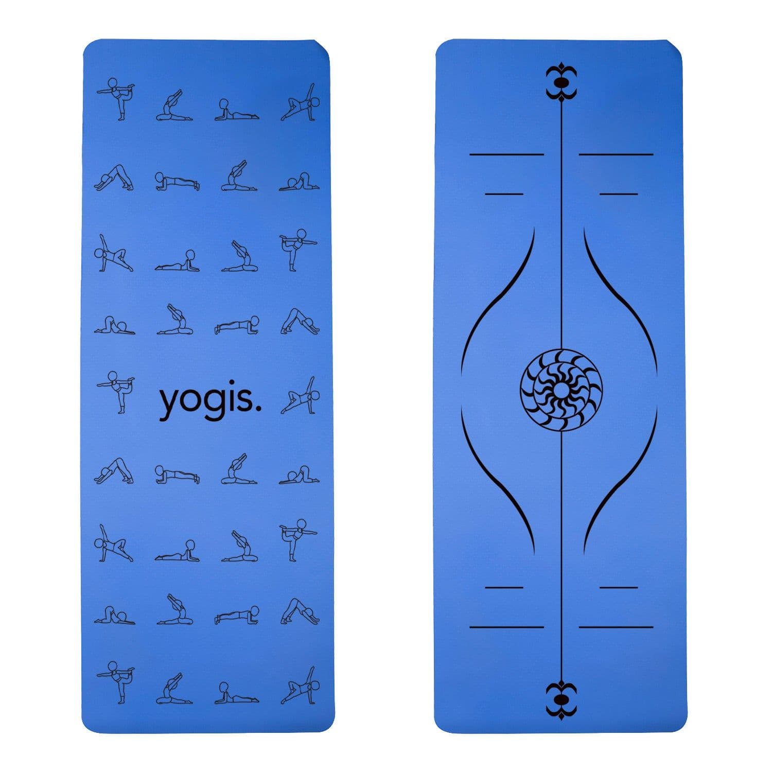 image-Yoga Mat Posture Line Non-slip Custom Fitness Mat For Beginners Plank Support