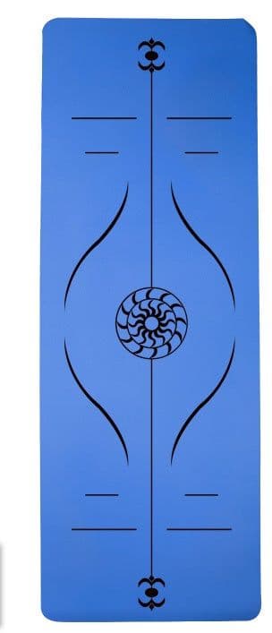 image-Yoga Mat Posture Line Non-slip Custom Fitness Mat For Beginners Plank Support
