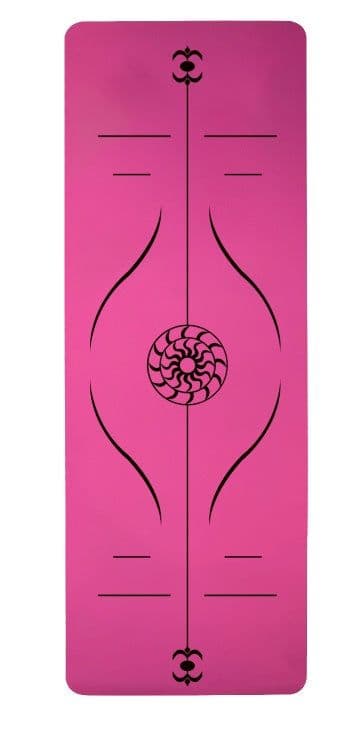 image-Yoga Mat Posture Line Non-slip Custom Fitness Mat For Beginners Plank Support