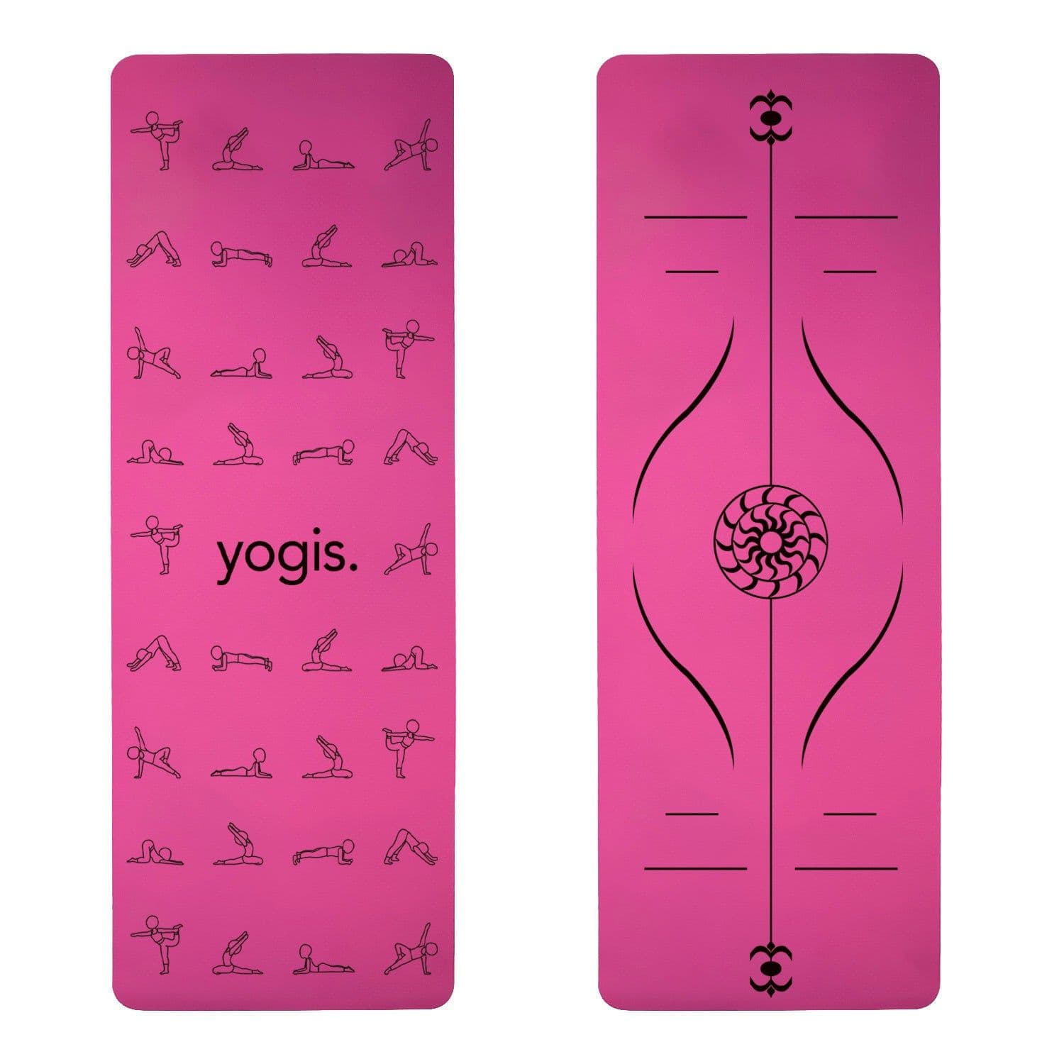 image-Yoga Mat Posture Line Non-slip Custom Fitness Mat For Beginners Plank Support