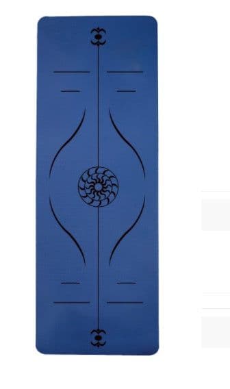 image-Yoga Mat Posture Line Non-slip Custom Fitness Mat For Beginners Plank Support