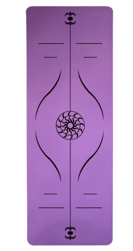 image-Yoga Mat Posture Line Non-slip Custom Fitness Mat For Beginners Plank Support