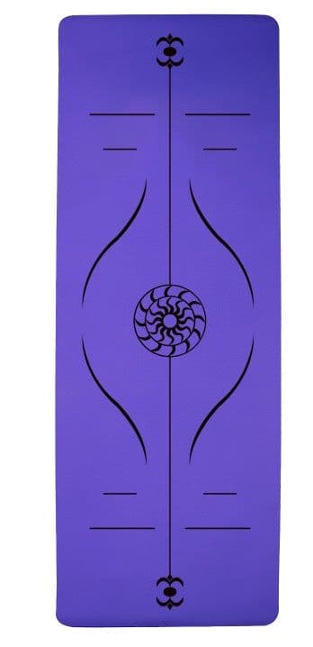 image-Yoga Mat Posture Line Non-slip Custom Fitness Mat For Beginners Plank Support