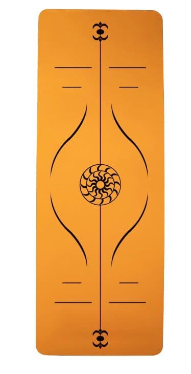 image-Yoga Mat Posture Line Non-slip Custom Fitness Mat For Beginners Plank Support