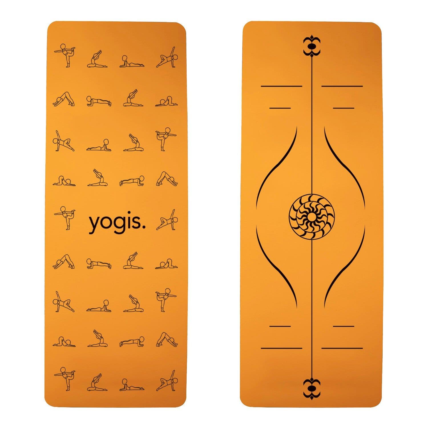 image-Yoga Mat Posture Line Non-slip Custom Fitness Mat For Beginners Plank Support