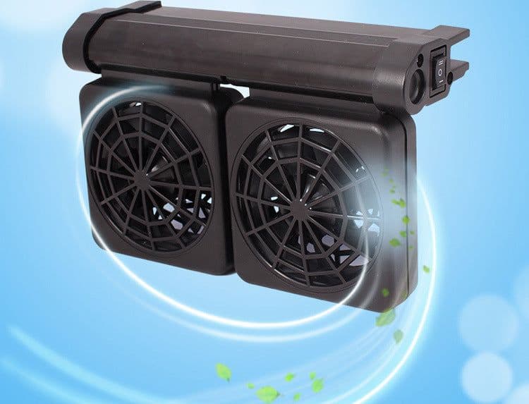 image-Mini Fish Tank Cooling Fan Cooling Cooling Fan Aquaculture Adjustable Wind Speed Grass Tank Shrimp Tank