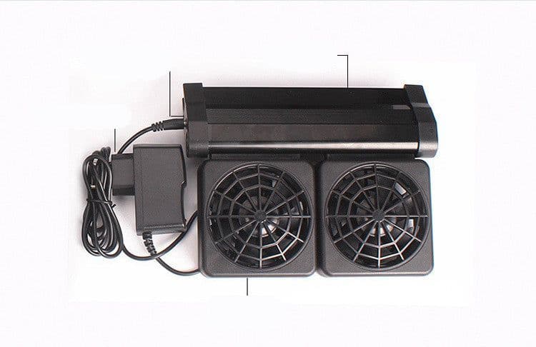 image-Mini Fish Tank Cooling Fan Cooling Cooling Fan Aquaculture Adjustable Wind Speed Grass Tank Shrimp Tank