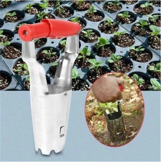 image-Seedling Transplanter Seedling Extractor Planting Tool Gardening And Agricultural Sandy Dipping Flower Tube