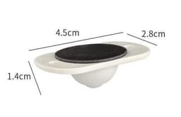 image-Caster Pulley 360 Degrees Universal Wheel Sticky Low-noise Storage Box Roller, Stainless Steel Pulley Plastic Box Skateboard