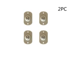 image-Caster Pulley 360 Degrees Universal Wheel Sticky Low-noise Storage Box Roller, Stainless Steel Pulley Plastic Box Skateboard