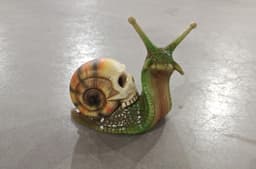 image-Snail Skull Sculpture Gothic Decoration Snail Statue Patio Snail Figurine Crafts Home Decoration Accessories Kawaii Room Decor
