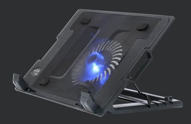 image-Computer Cooling Base Exhaust Fan Silent Bracket Mat