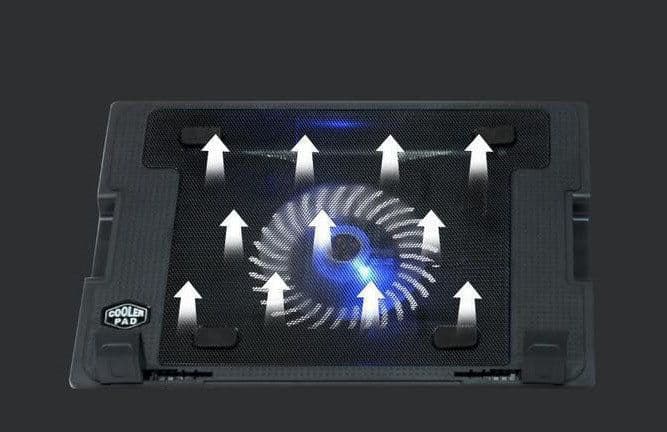 image-Computer Cooling Base Exhaust Fan Silent Bracket Mat