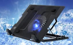 image-Computer Cooling Base Exhaust Fan Silent Bracket Mat