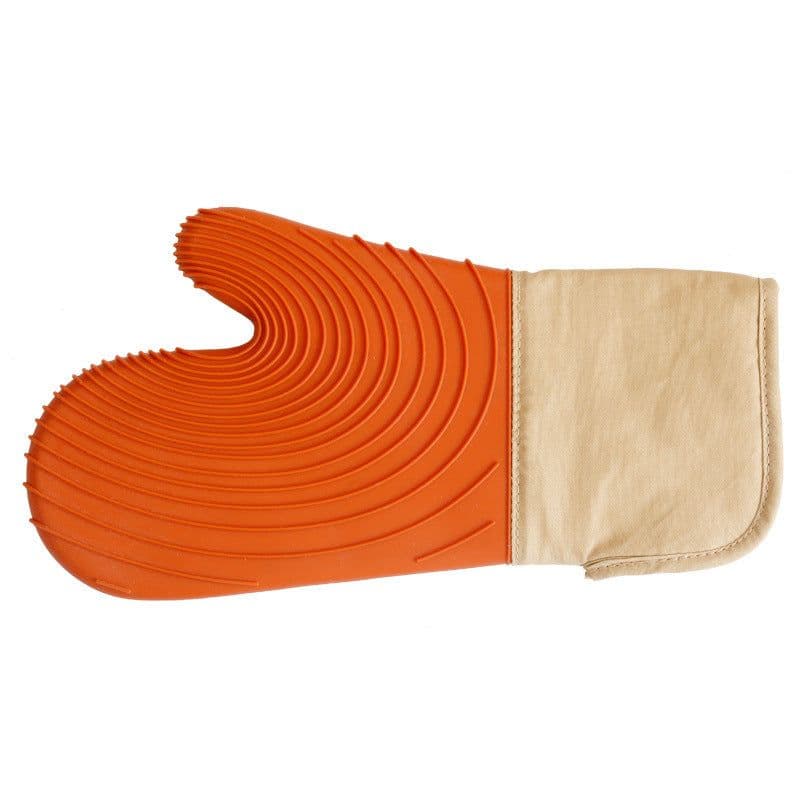 image-Thick Silicone Gloves, Anti-scalding And Heat Insulation For Microwave Oven And Oven