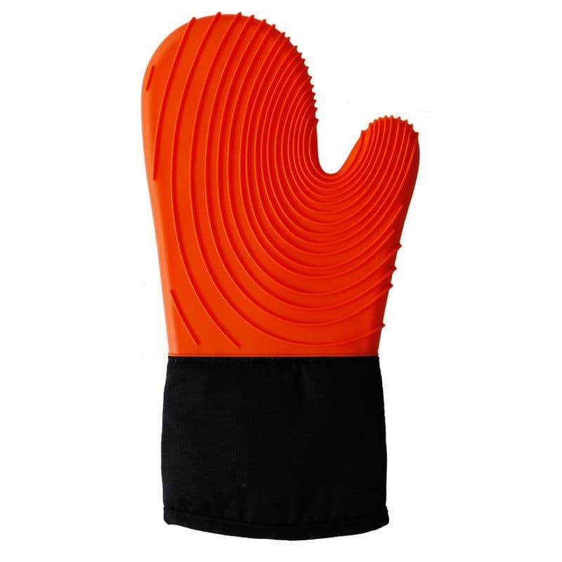 image-Thick Silicone Gloves, Anti-scalding And Heat Insulation For Microwave Oven And Oven