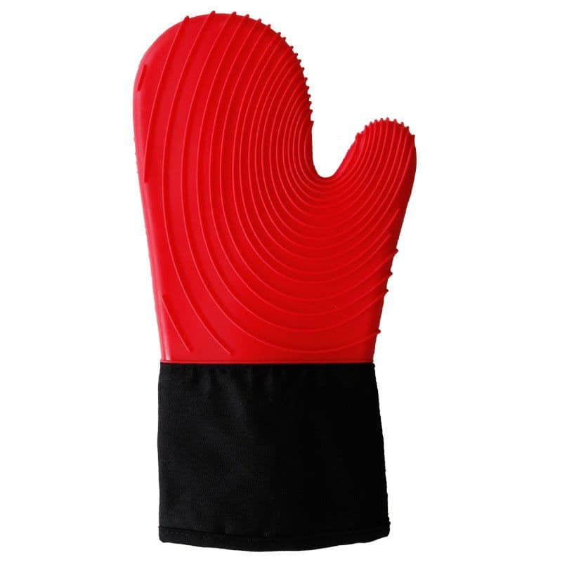 image-Thick Silicone Gloves, Anti-scalding And Heat Insulation For Microwave Oven And Oven