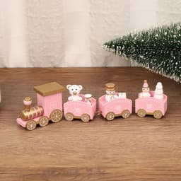 image-Christmas Decorations Christmas Wooden Trains Window Decorations Wooden Crafts