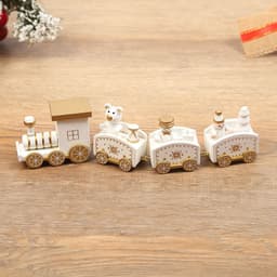image-Christmas Decorations Christmas Wooden Trains Window Decorations Wooden Crafts