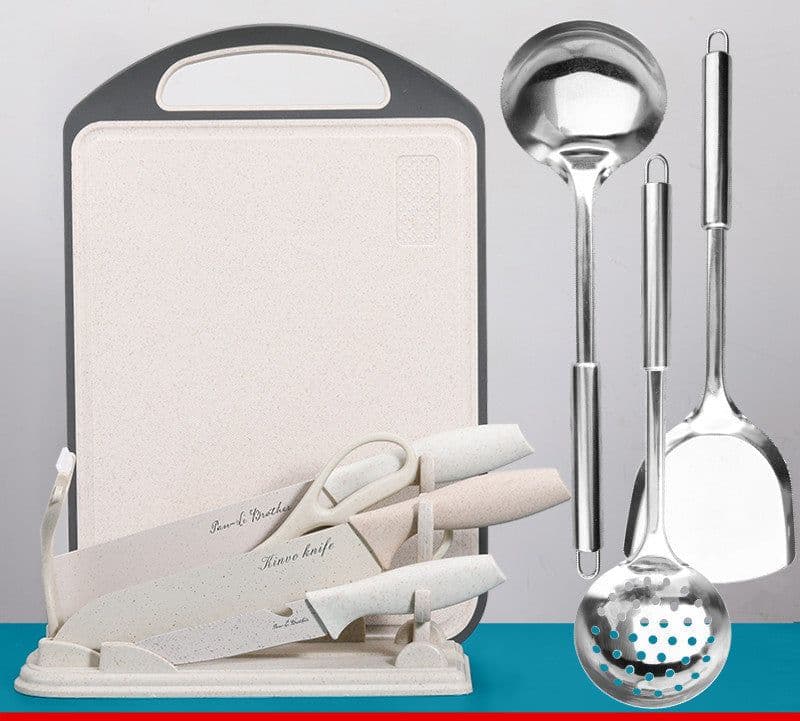 image-Kitchen Knife And Cutting Board Two-in-one Use Kitchen Knife And Cutting Board Combination
