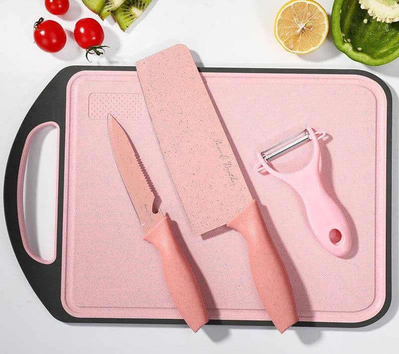image-Kitchen Knife And Cutting Board Two-in-one Use Kitchen Knife And Cutting Board Combination