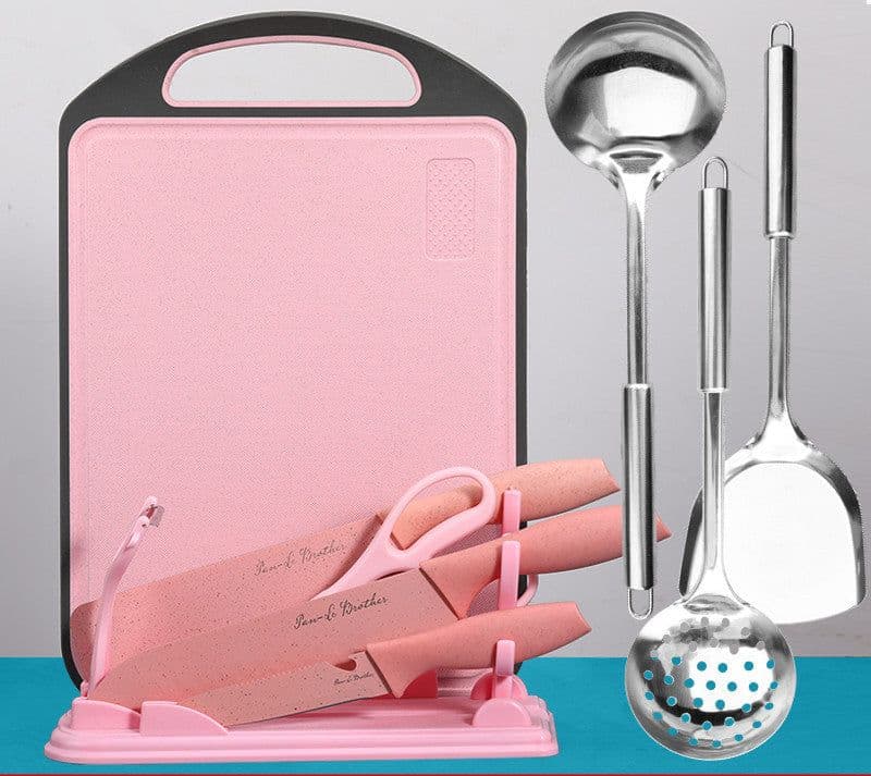 image-Kitchen Knife And Cutting Board Two-in-one Use Kitchen Knife And Cutting Board Combination