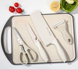 image-Kitchen Knife And Cutting Board Two-in-one Use Kitchen Knife And Cutting Board Combination