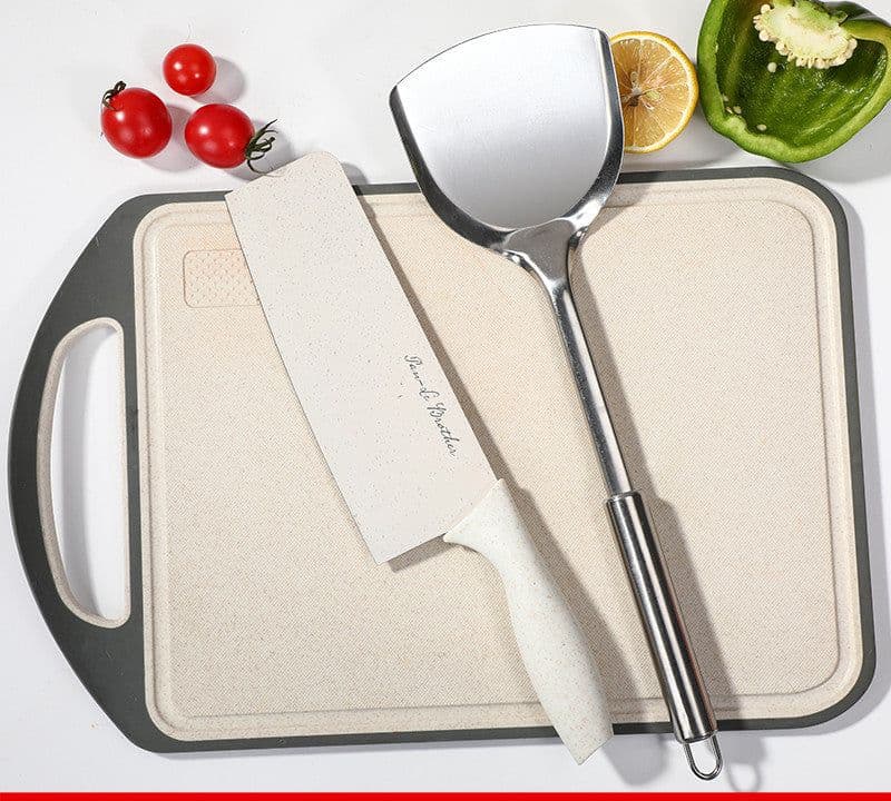 image-Kitchen Knife And Cutting Board Two-in-one Use Kitchen Knife And Cutting Board Combination