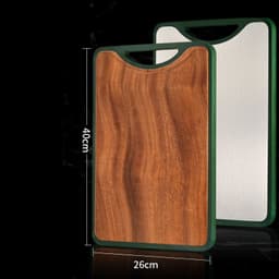 image-Stainless Steel Anti-mold Household Kitchen Cutting Board Thickened
