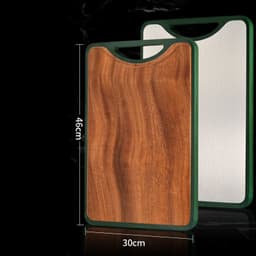 image-Stainless Steel Anti-mold Household Kitchen Cutting Board Thickened