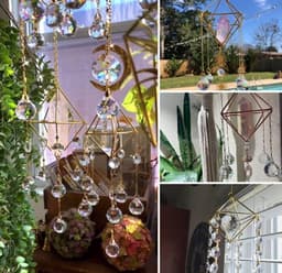 image-Gardening Crafts Decoration Air Plant Hanging Chain