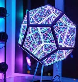 image-Dodecahedron Color Art Lamp Decorative Lights Colorful Housewarming Gift Durable Home Decoration Novelty Lamp