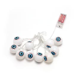 image-Halloween LED Eyeball Light String 10 Pcs LED Ghost Eye Light Warm Cold Colorful For Halloween Home Party Decor