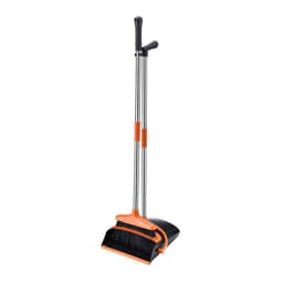 image-Stable Space-saving Broom And Dustpan For Office Classroom Home Kitchen Household Cleaning Tool