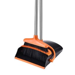 image-Stable Space-saving Broom And Dustpan For Office Classroom Home Kitchen Household Cleaning Tool