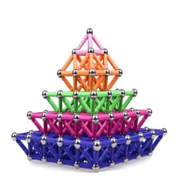 image-Buck Ball Magnetic Rod Magic Magnetic Iron Ball Combination Set 11M Building Blocks Assembling Educational Toys