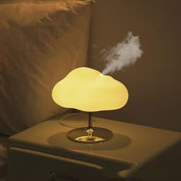 image-Cloud-Shaped Colorful Atmosphere Light Humidifier Household Silent Bedroom Pregnant Women And Babies Can Use Aroma Diffuser