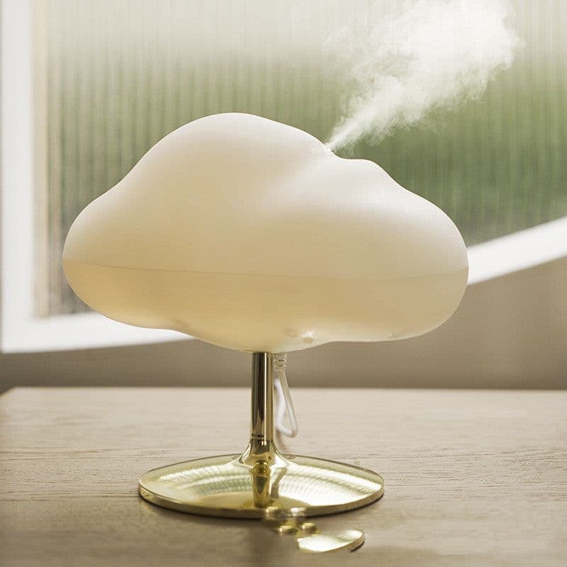 image-Cloud-Shaped Colorful Atmosphere Light Humidifier Household Silent Bedroom Pregnant Women And Babies Can Use Aroma Diffuser