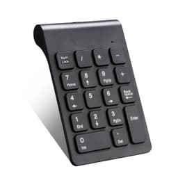 image-Digital Number Pad Bluetooth New Portable Mini Keypad USB PC Pad 18Keys For Office Accounting Teller Laptop PC WIN10 Keyboard