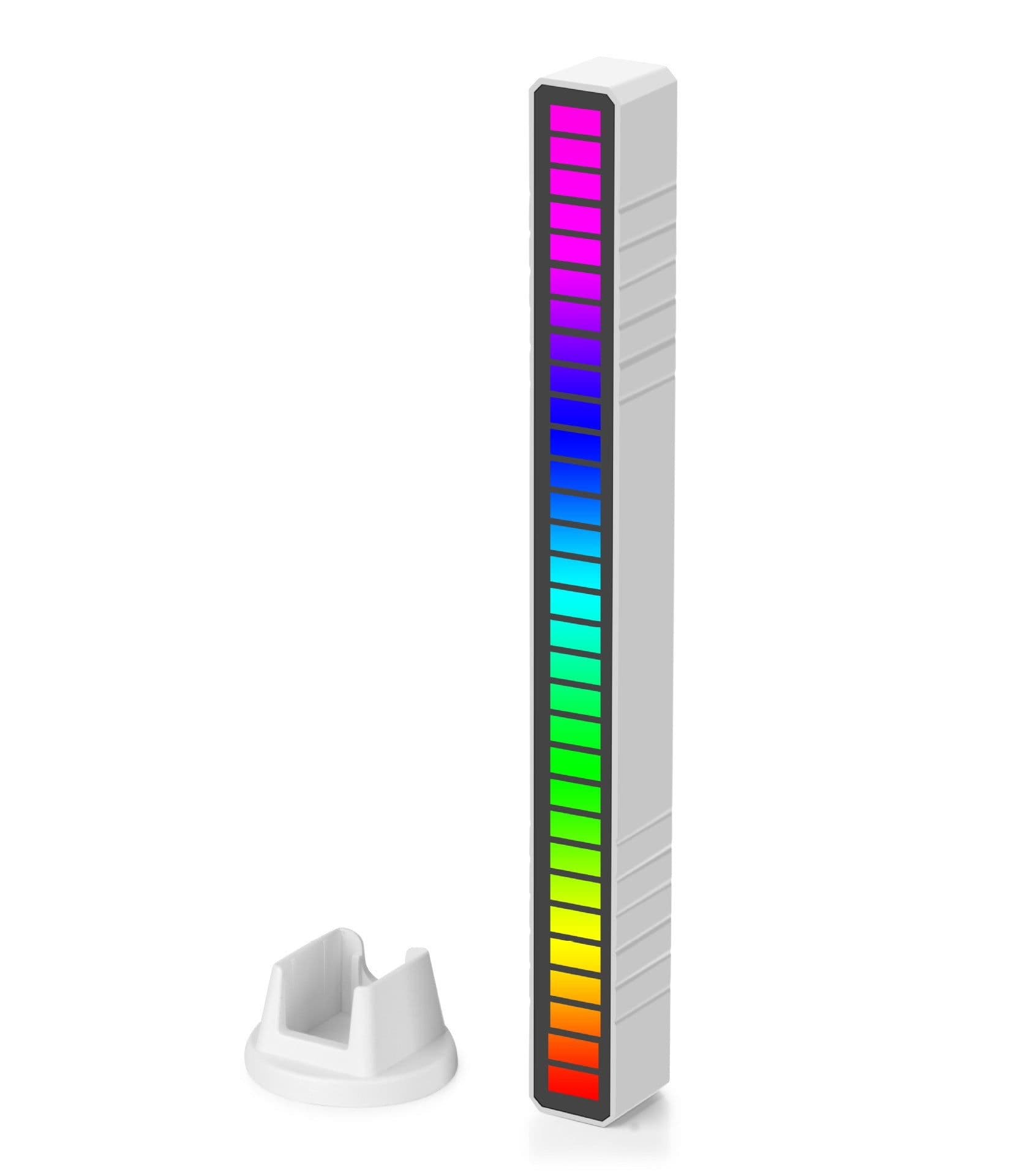 image-LED Strip Light Sound Control Pickup Rhythm Light Music Atmosphere Light RGB Colorful Tube USB Energy-Saving Lamp Ambient Light