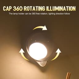 image-LED Smart Sensor Night Light 360 Degree Rotating Infrared Wireless USB Charging Outdoor Indoor Cabinet Aisle Staircase Wall Lamp