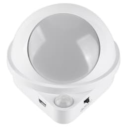 image-LED Smart Sensor Night Light 360 Degree Rotating Infrared Wireless USB Charging Outdoor Indoor Cabinet Aisle Staircase Wall Lamp