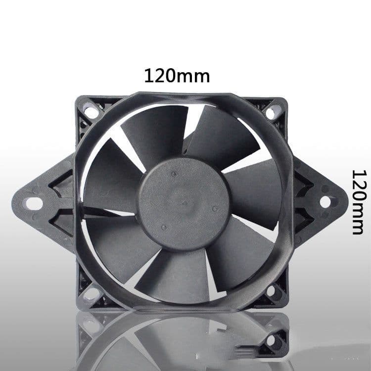 image-Axial Cooling Fan With Ball Bearing And Ear