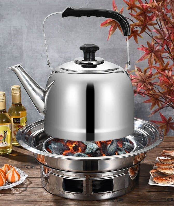 image-Korean Stainless Steel Charcoal Barbecue Grill For Consumer And Commercial Use